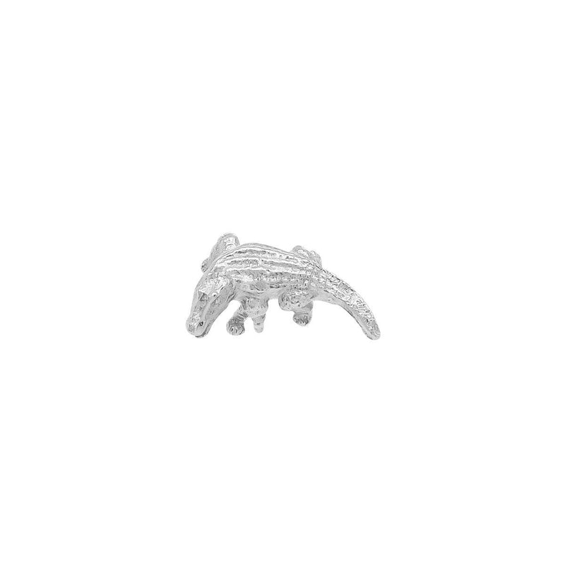 Alligator Threaded Flat Back Earring | .9GMS | Single - Porter Lyons