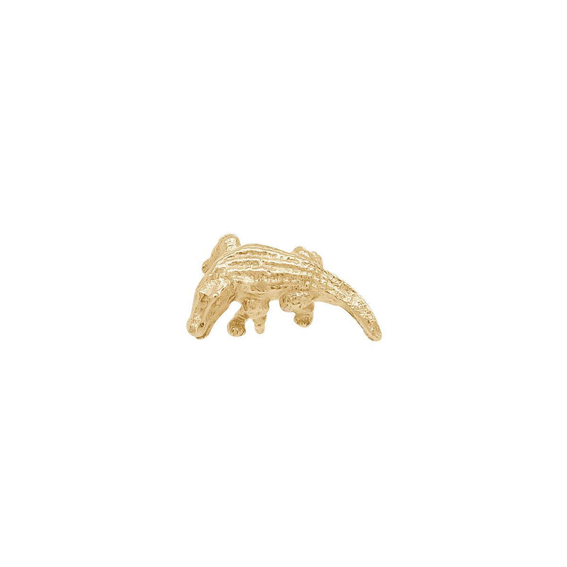 Alligator Threaded Flat Back Earring | .9GMS | Single - Porter Lyons