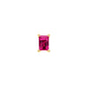 Mini Baguette Ruby Threaded Flat Back Earring | .25GMS .10CT | Single - Porter Lyons