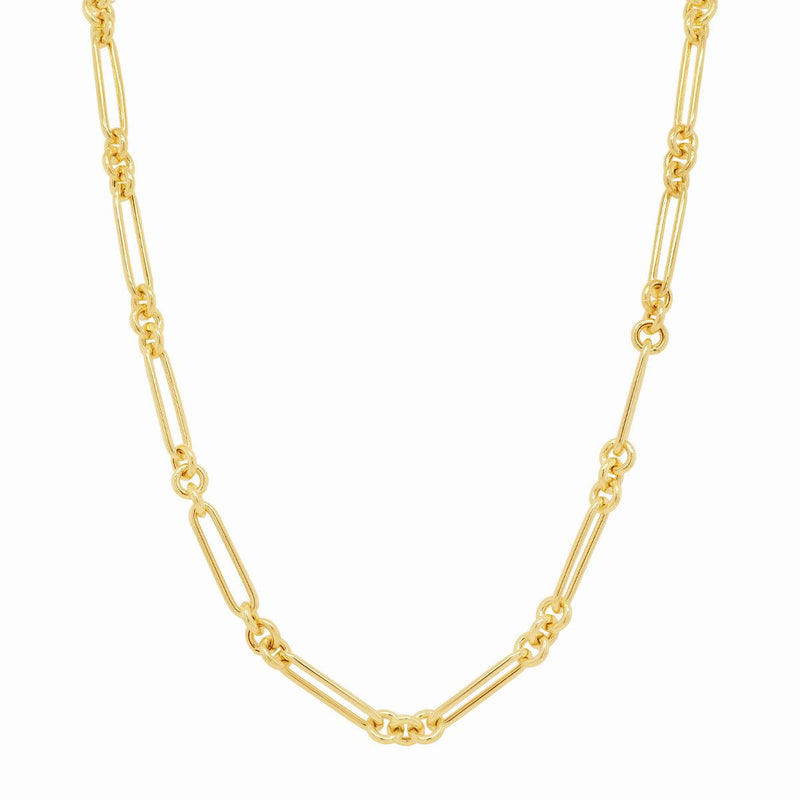 Oval and Round Link Chain Necklace | 7.48GMS - Porter Lyons