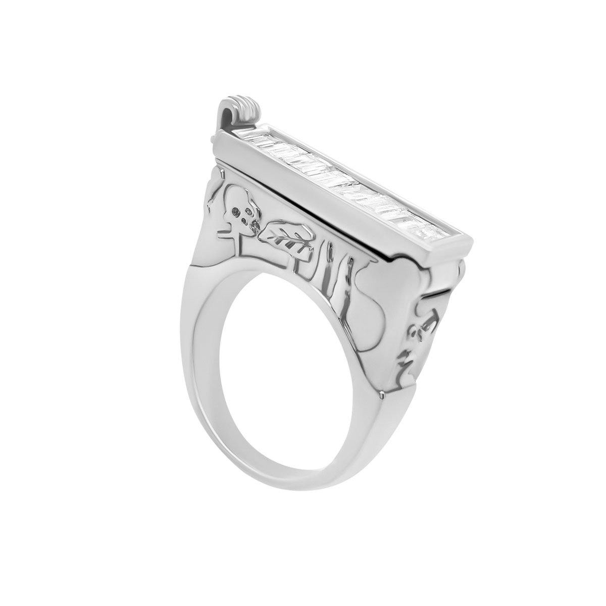 Cypress Poison Ring - Baguette | 10.9GMS 1.10CT - Porter Lyons