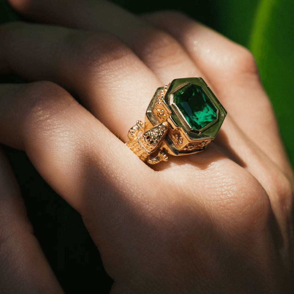 Gold poison ring clearance