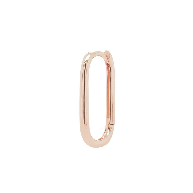 Gold Oval Lock Hoop | .5GMS | Single - Porter Lyons