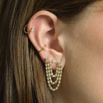 Harper Diamond Loop Earring | 3.25GMS 1.28CT | Single