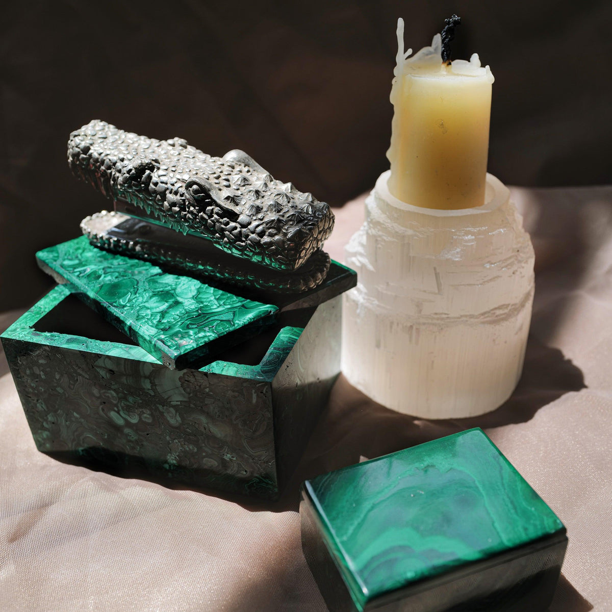 Malachite Jewelry Box - Porter Lyons