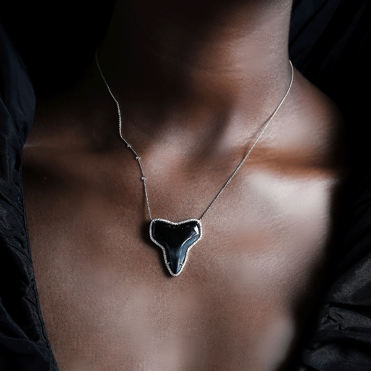 Shark Tooth Pendant Necklace