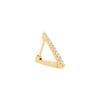 Mini Diamond Triangle Hoop | .8GMS .05CT | Single