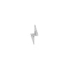 Mini Lightning Threaded Flat Back Earring | 0.6GMS .04CT | Single - Porter Lyons