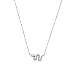 Mini Snake Necklace | 1.50GMS .10CT