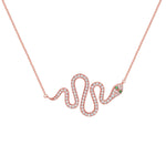 Mississippi Snake Necklace | 3.64GMS .24CT