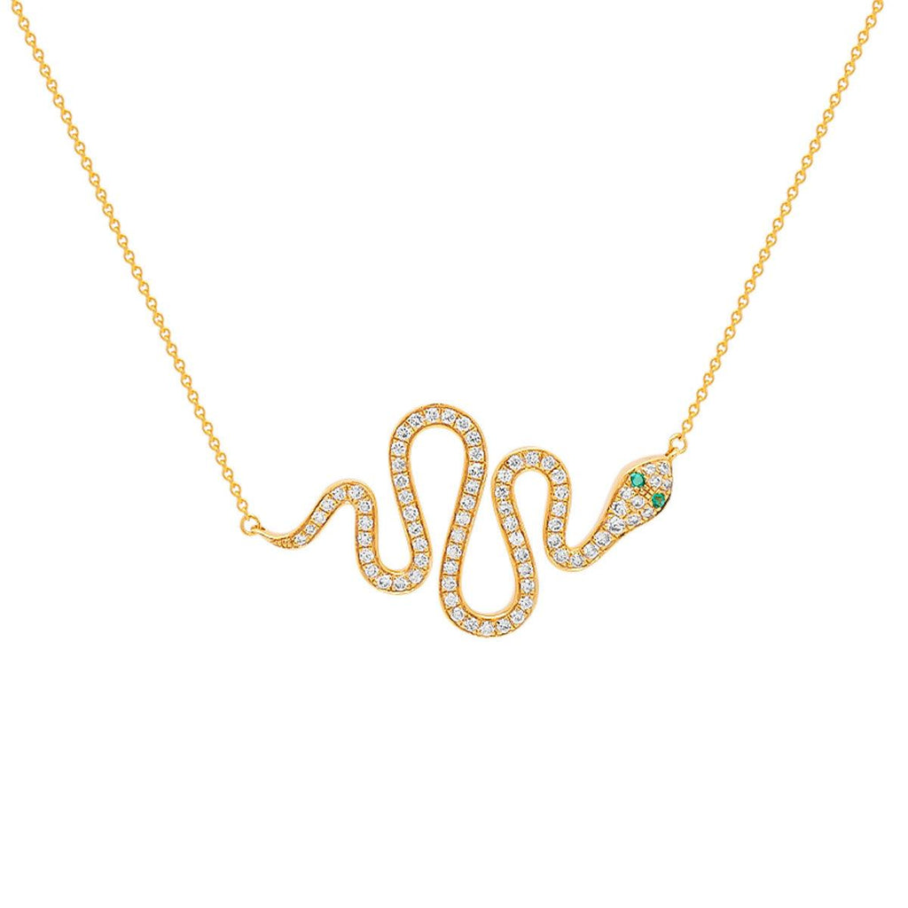 Mississippi Snake Necklace | 3.64GMS .24CT