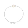 Pearl and Diamond Orbit Bracelet | 1.1GMS .05CTW