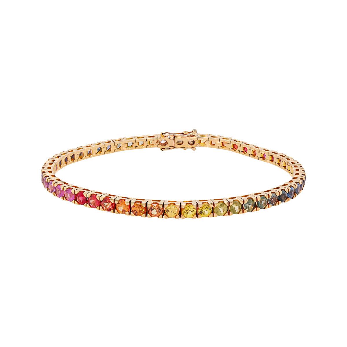 Rainbow deals diamond bracelet