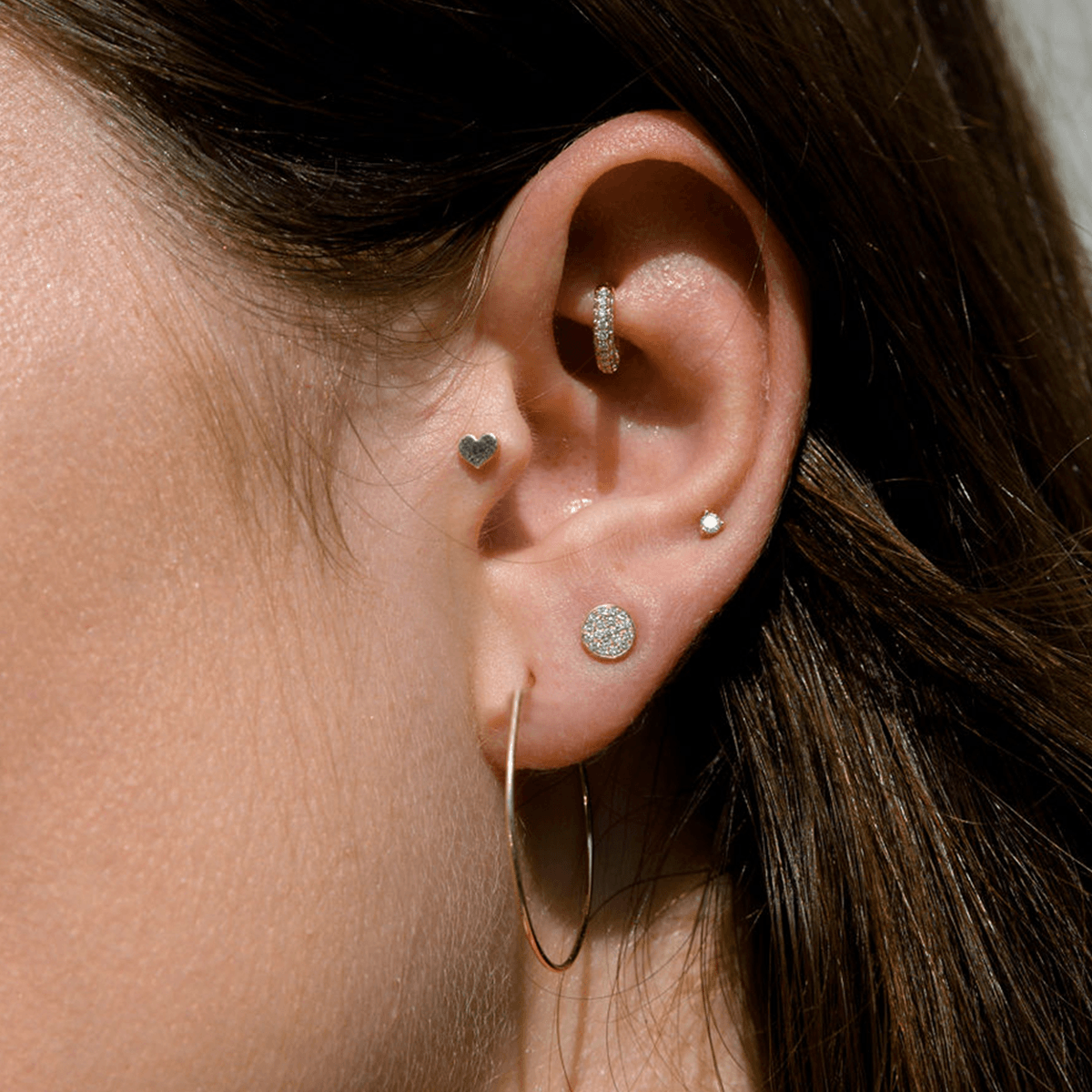 Hoop For Rook Piercing Ear Piercing Rook Hoop