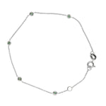 Sacred 5 Emerald Station Bracelet | 1GMS .09CT - Porter Lyons