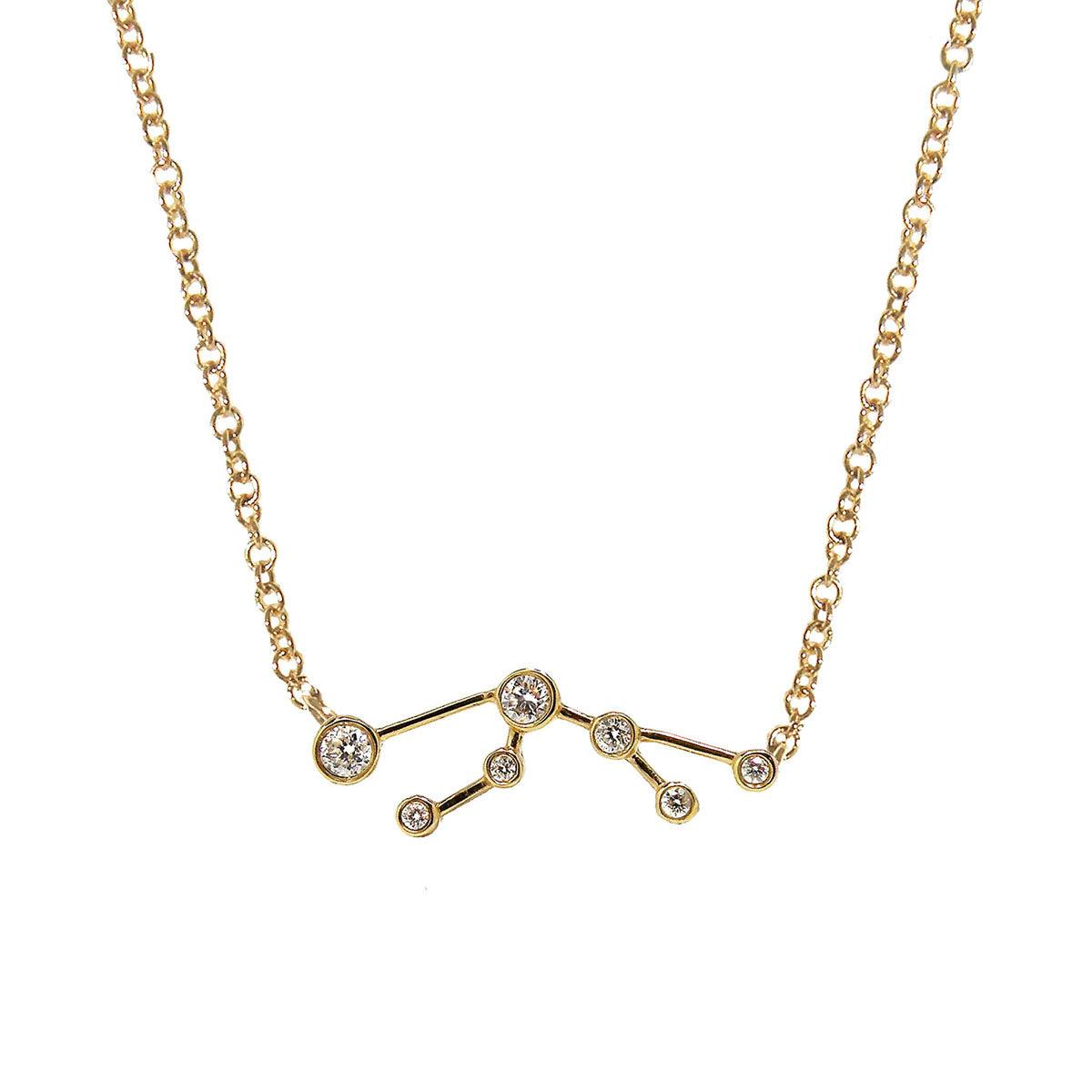 Scorpio Constellation Necklace | 14K Lyons Porter | Gold