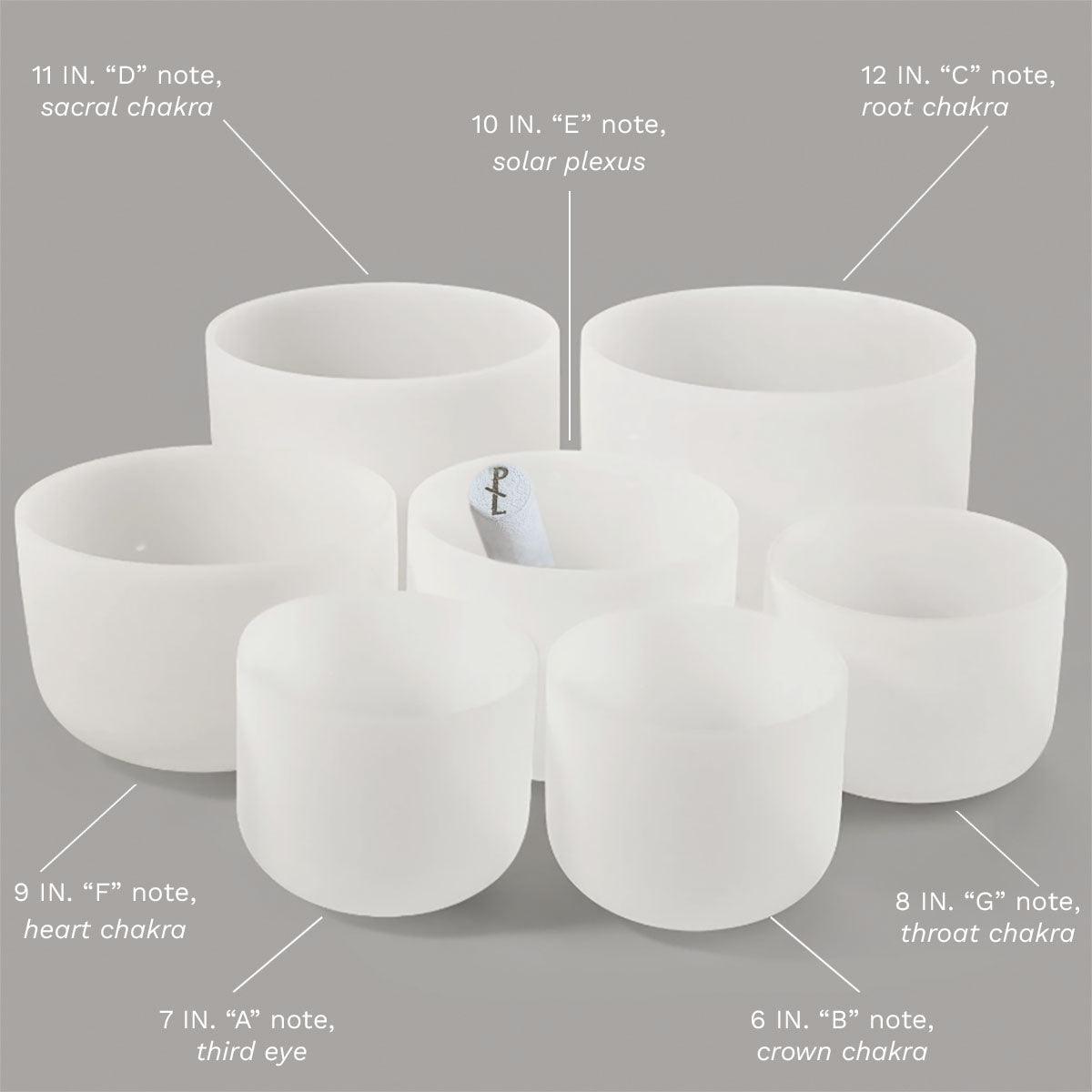 Frosted Quartz Alchemy Sound Bowl - Porter Lyons