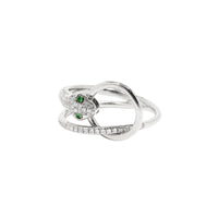 Snake Veve Ring - Emerald | 3.43GMS .25CT - Porter Lyons