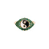 Yin Yang Ring | 2.4GMS .60CT | Emerald - Porter Lyons