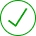 icon showing checkmark in a circle